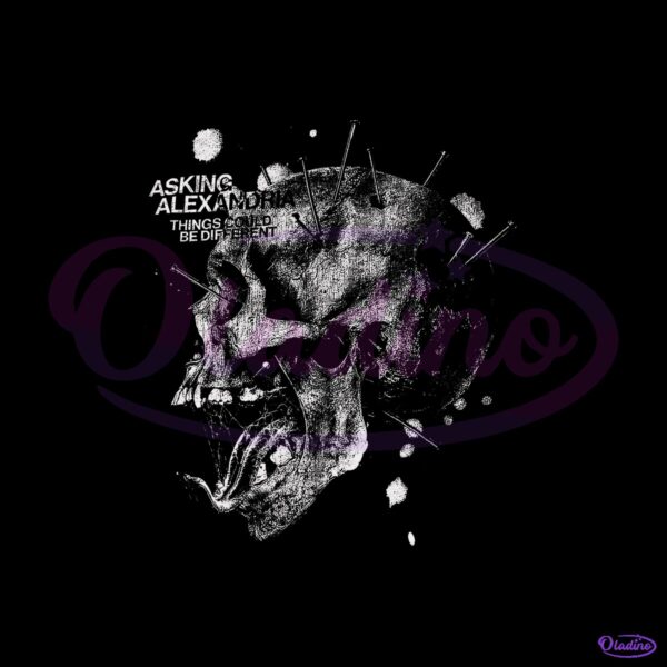 Asking Alexandria Things Could Be Different Skull PNG