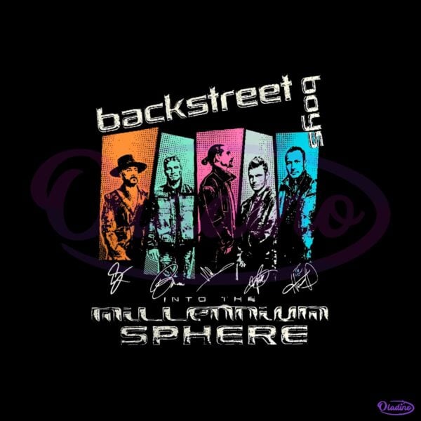 Backstreet Boys Millennium Sphere Tour Retro Band PNG