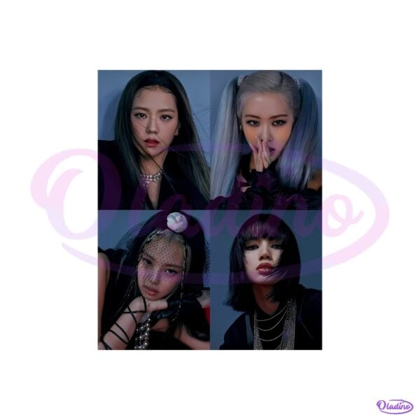 Blackpink How You Like That Portrait Poster PNG
