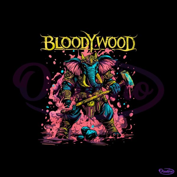 Bloodywood Elephant Warrior Battle Axe PNG