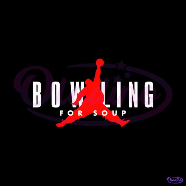 Bowling For Soup Slam Dunk Red Jumpman Parody SVG
