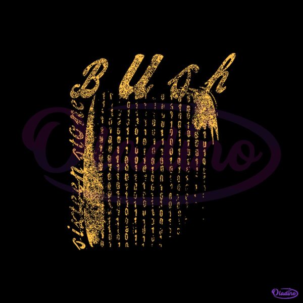Bush Sixteen Stone Album Vintage Rock Band SVG