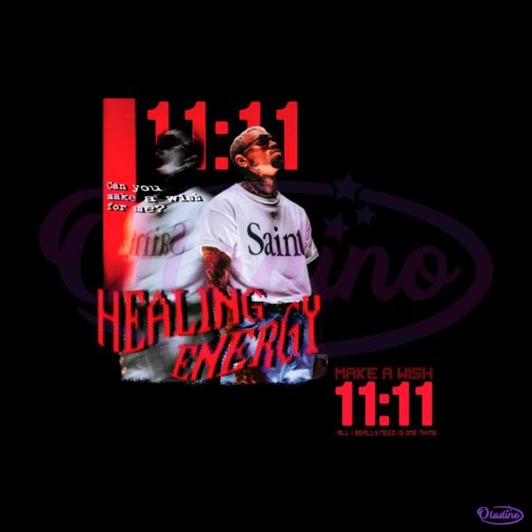 Chris Brown 11 11 Healing Energy Make A Wish Digital Dash PNG
