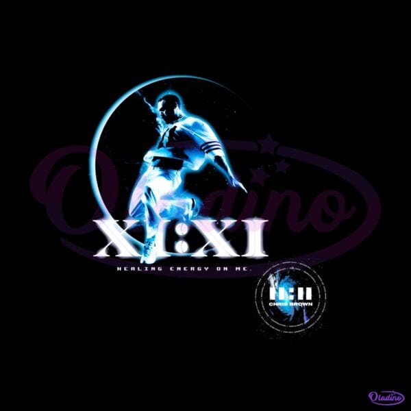 Chris Brown 11 11 Healing Energy Roman Numerals Glow PNG