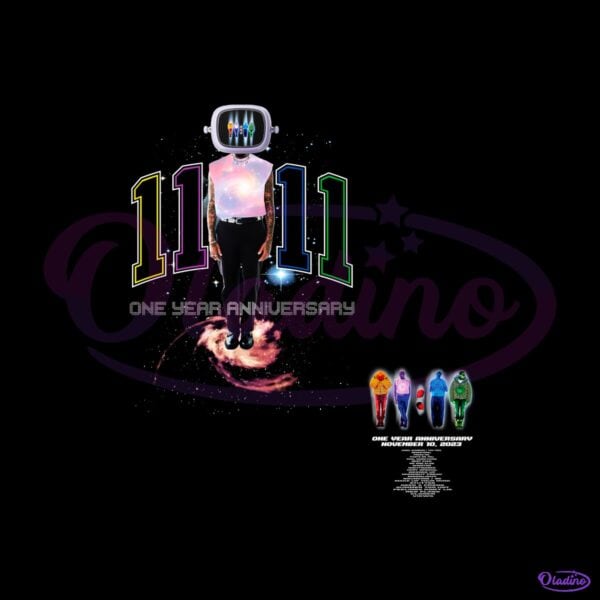 Chris Brown 1111 One Year Anniversary Galaxy PNG