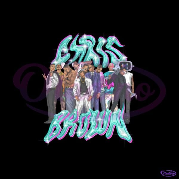Chris Brown 20 Years Of Cb Cartoon Characters PNG