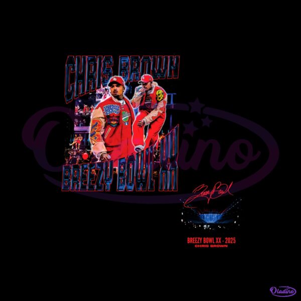 Chris Brown Breezy Bowl Xx Kickoff Tour PNG