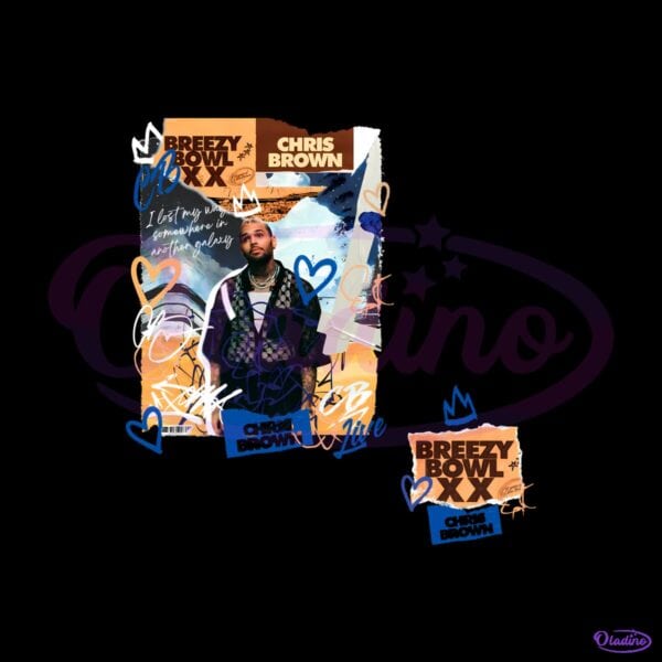 Chris Brown Breezy Bowl Xx Scrapbook Tour PNG