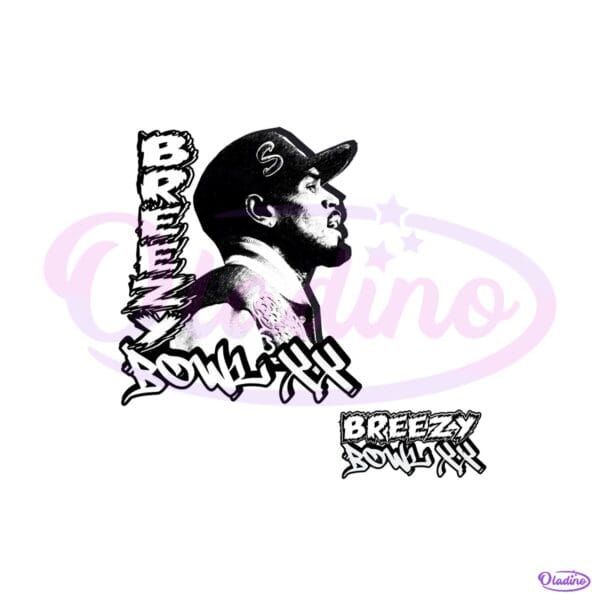 Chris Brown Breezy Bowl Xx Sideline Vintage Football Graffiti Style PNG
