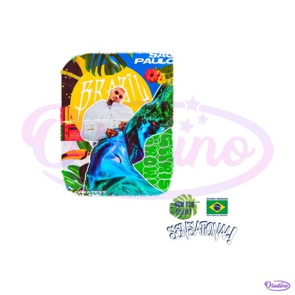 Chris Brown Sensational Brazil Tour How You Feelin Sao Paulo PNG