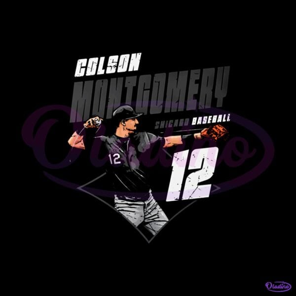 Colson Montgomery Chicago White Sox Baseball Diamond Player PNG
