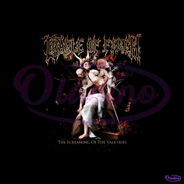 Cradle Of Filth The Screaming Of The Valkyries Gothic Metal Artwork PNG