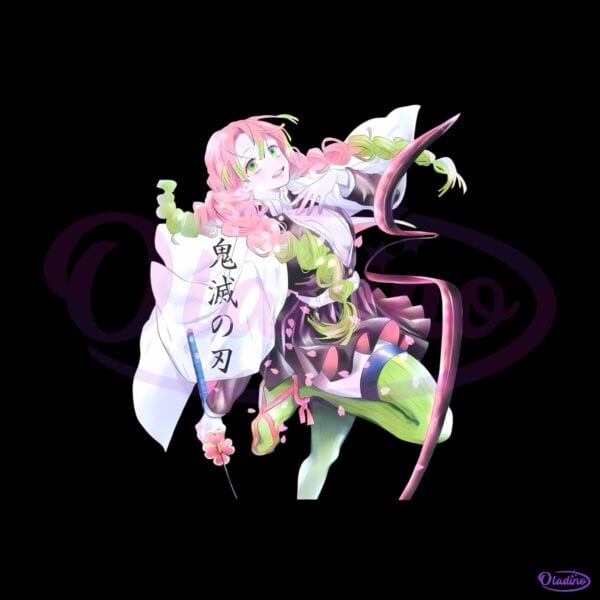 Demon Slayer Kimetsu No Yaiba Mitsuri Kanroji PNG