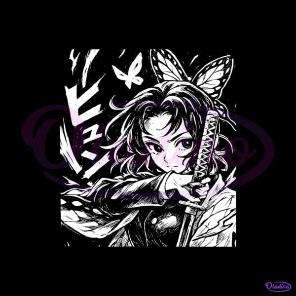 Demon Slayer Kimetsu No Yaiba Shinobu Kocho Insect Hashira Butterfly PNG