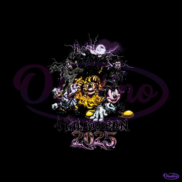 Disney Halloween 2025 Haunted Mansion Oogie Boogie Bash PNG