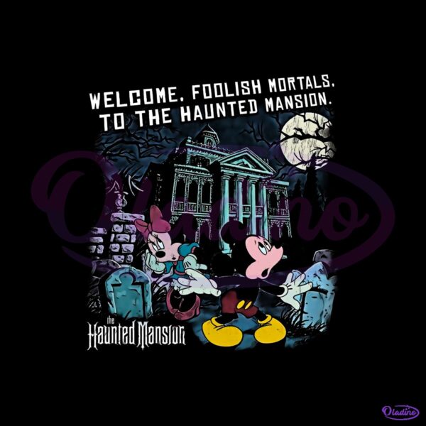 Disney Haunted Mansion Mickey And Minnie Hitchhiking Ghosts PNG