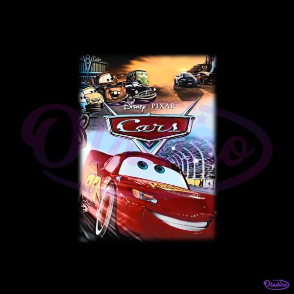 Disney Pixar Cars Lightning Mcqueen Sally Radiator Springs PNG