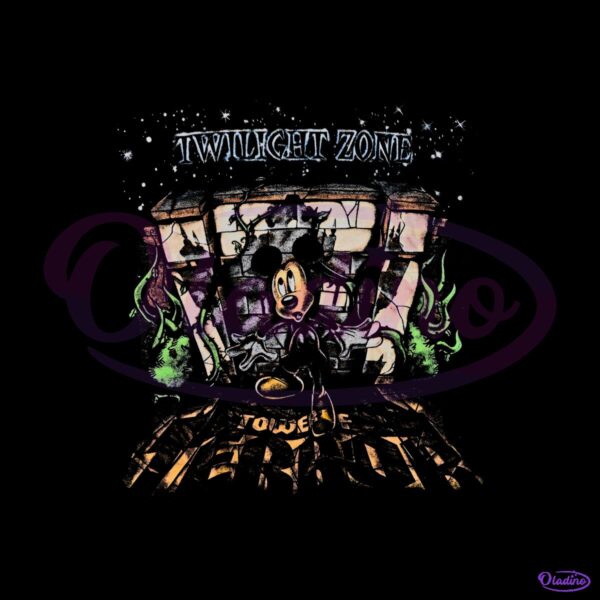 Disney Tower Of Terror Mickey Mouse Twilight Zone PNG