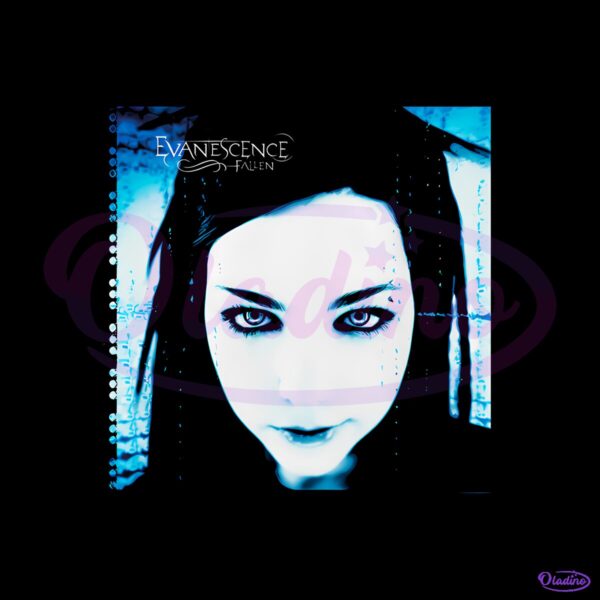 Evanescence Fallen Album Cover Amy Lee Gothic Rock Band PNG