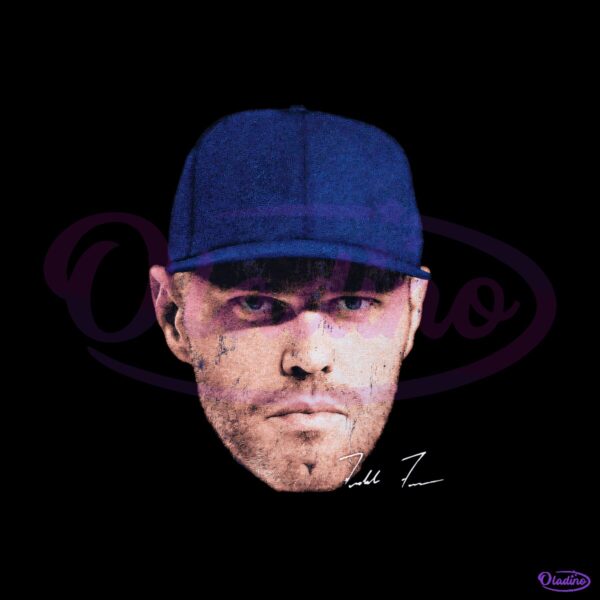 Freddie Freeman Los Angeles Baseball Vintage Headshot PNG