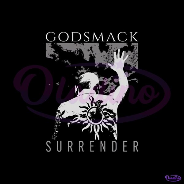 Godsmack Surrender Tattoo Back Design Rock Band PNG