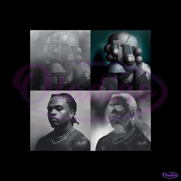 Gunna The Last Wun Portrait Quad Panel Album Art PNG