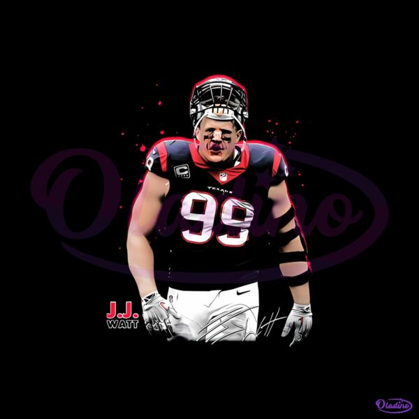 Jj Watt Houston Texans Nfl Vintage Bootleg Football PNG