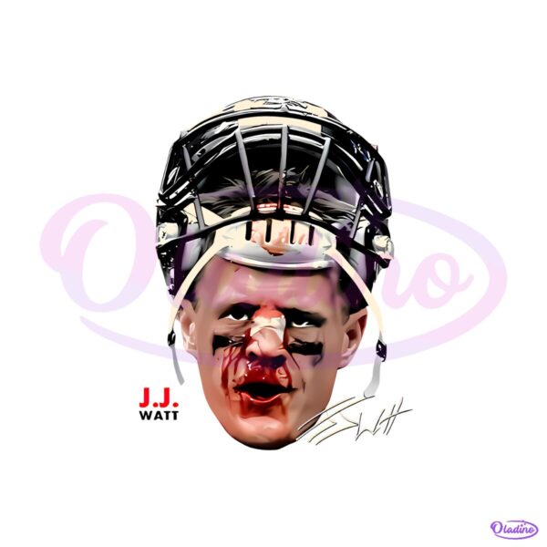 Jj Watt Vintage Bootleg Nfl Football Graphic PNG