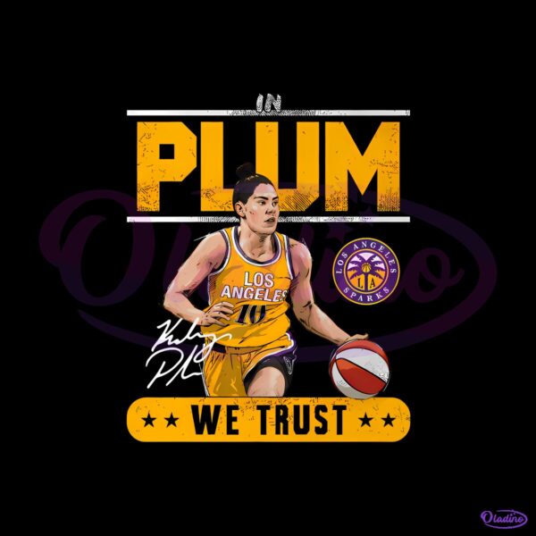 Kelsey Plum In Trust Los Angeles Sparks Basketball PNG