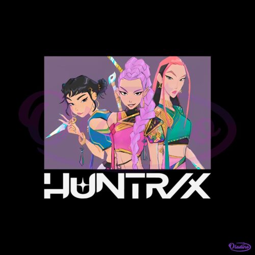 Kpop Demon Hunters Huntrx PNG Digital Download - Free Download