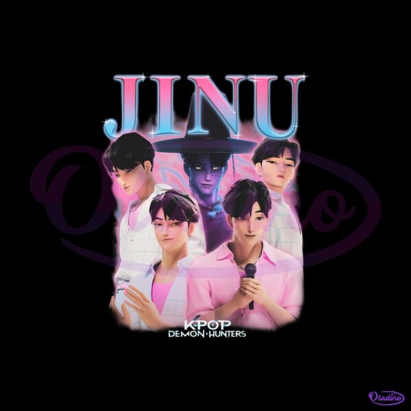 Kpop Demon Hunters Jinu Heartthrob Comfort Colors PNG