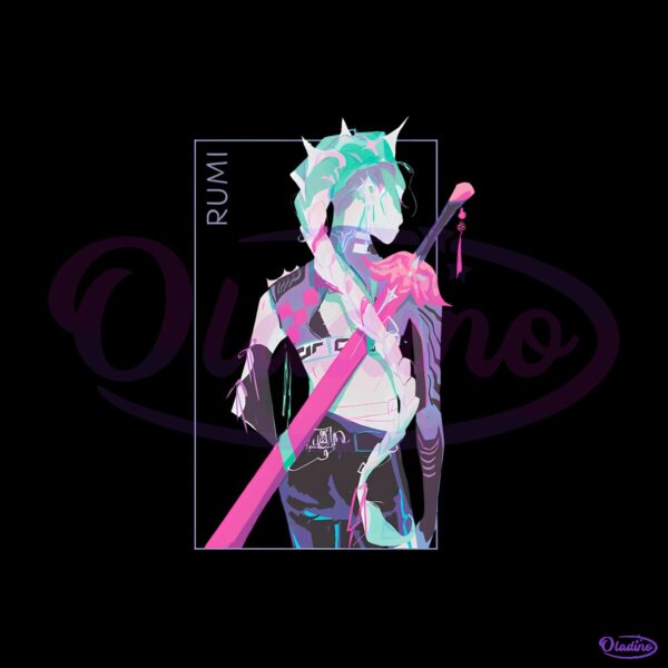 Kpop Demon Hunters Rumi Girl Crush PNG