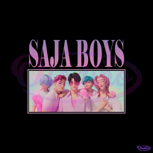 Kpop Demon Hunters Saja Boys Group PNG