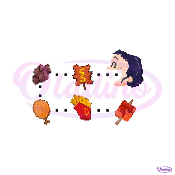 Kpop Demon Hunters Zoey Snacks PNG