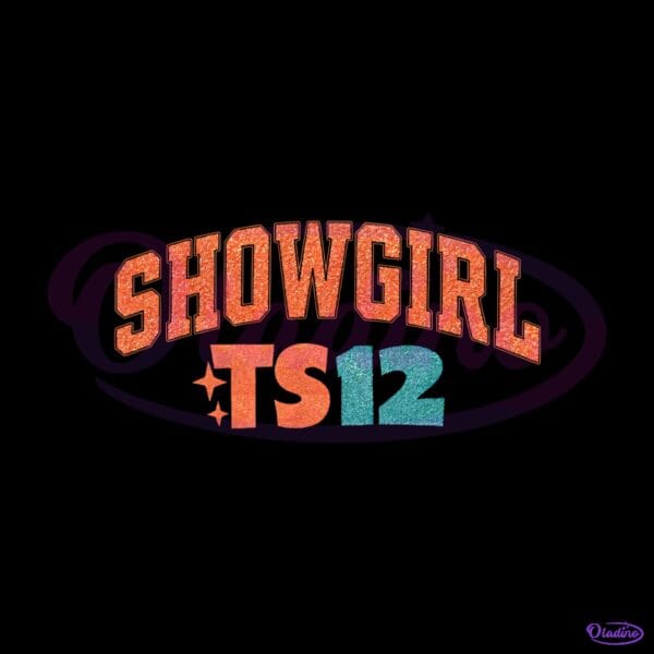 Life Of A Showgirl Ts12 Glitter Taylor Swift PNG PNG
