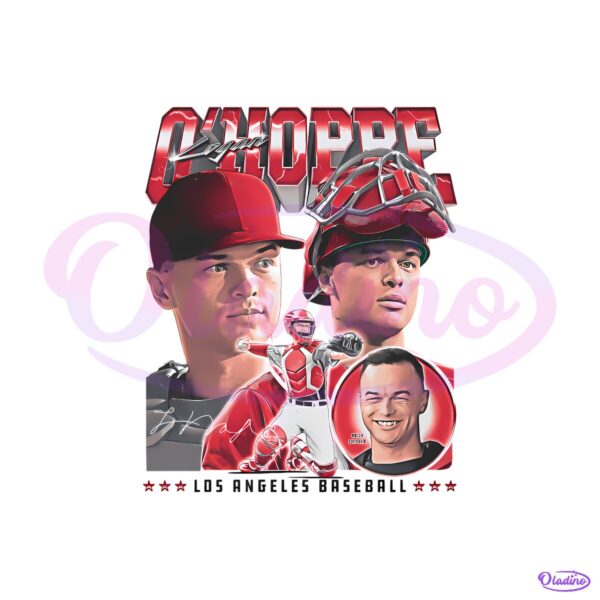 Logan O Hoppe Los Angeles Angels Vintage Baseball PNG