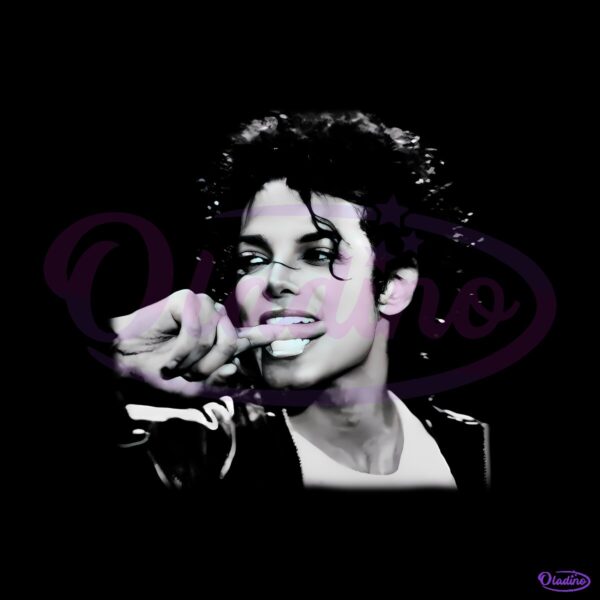 Michael Jackson Smiling Iconic Performance Vintage Music Legend PNG