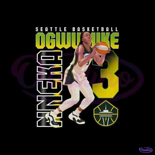Nneka Ogwumike Seattle Storm Basketball Player Number 3 PNG