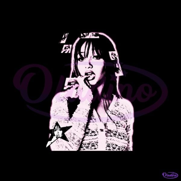 Pinkpantheress Retro Pop Art PNG