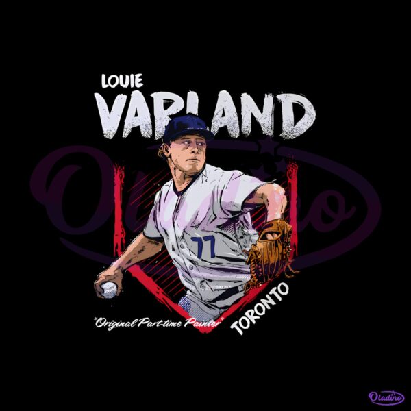 Retro Sports Base Louie Varland Toronto Baseball PNG