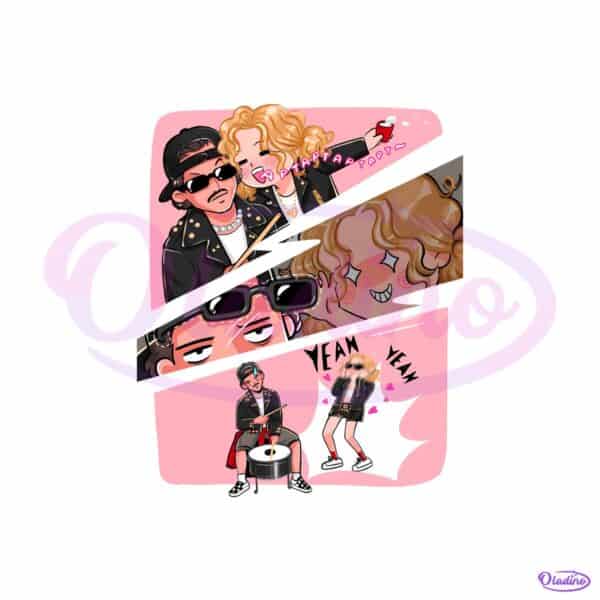 Rose And Bruno Mars Apt Cartoon Fanart Party Dance PNG