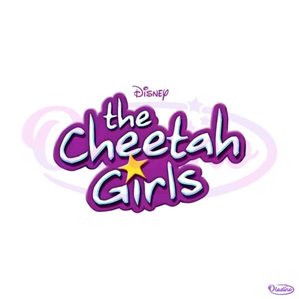 The Cheetah Girls Disney Retro Pop Logo PNG