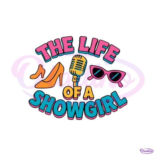 The Life Of A Showgirl New Album 2025 Concert SVG