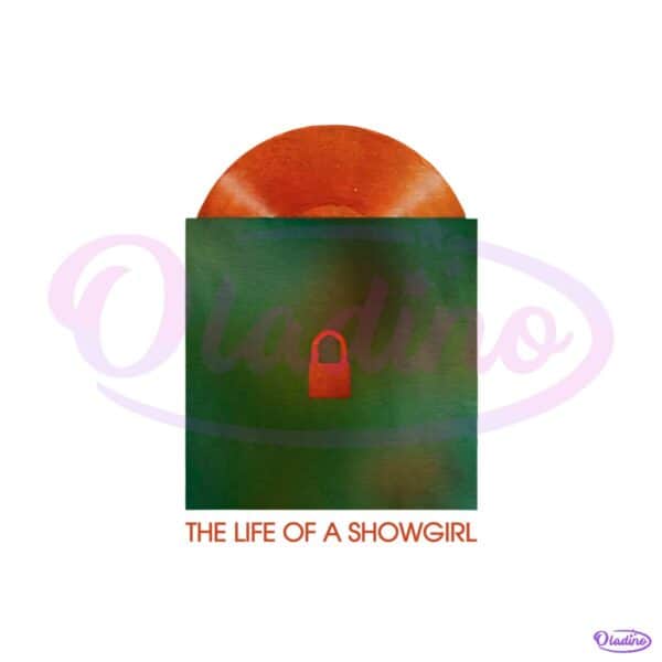 The Life Of A Showgirl Taylor Swift Album Inspired Music PNG