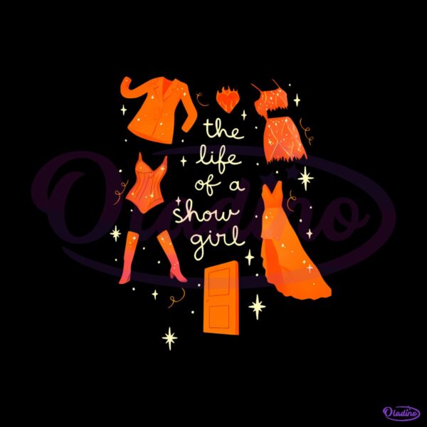 The Life Of A Showgirl Taylor Swift Eras Tour Concert Outfit PNG