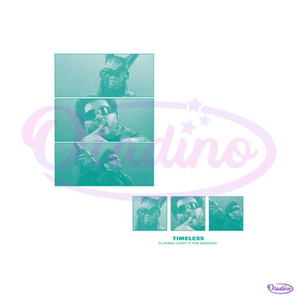 The Weeknd Playboi Carti Timeless Trio PNG