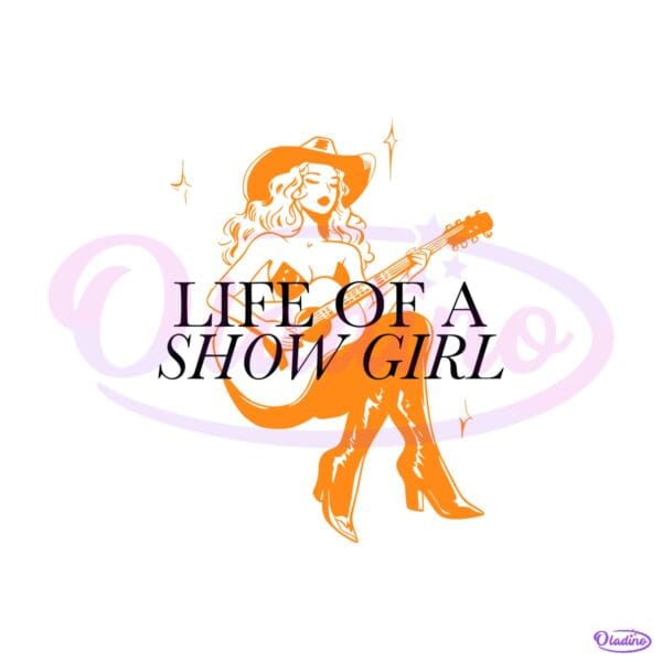 Vintage The Life Of A Showgirl New Album 2025 SVG