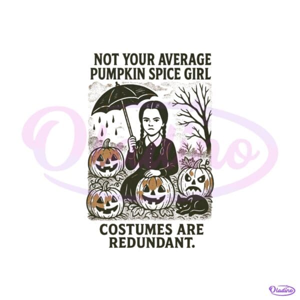 Wednesday Addams Costumes Are Redundant Halloween PNG