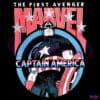 Captain America The First Avenger Marvel Superhero Retro Comic PNG
