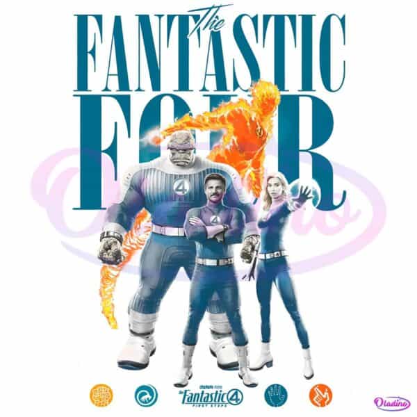 Fantastic Four First Steps Marvel Superhero Team PNG
